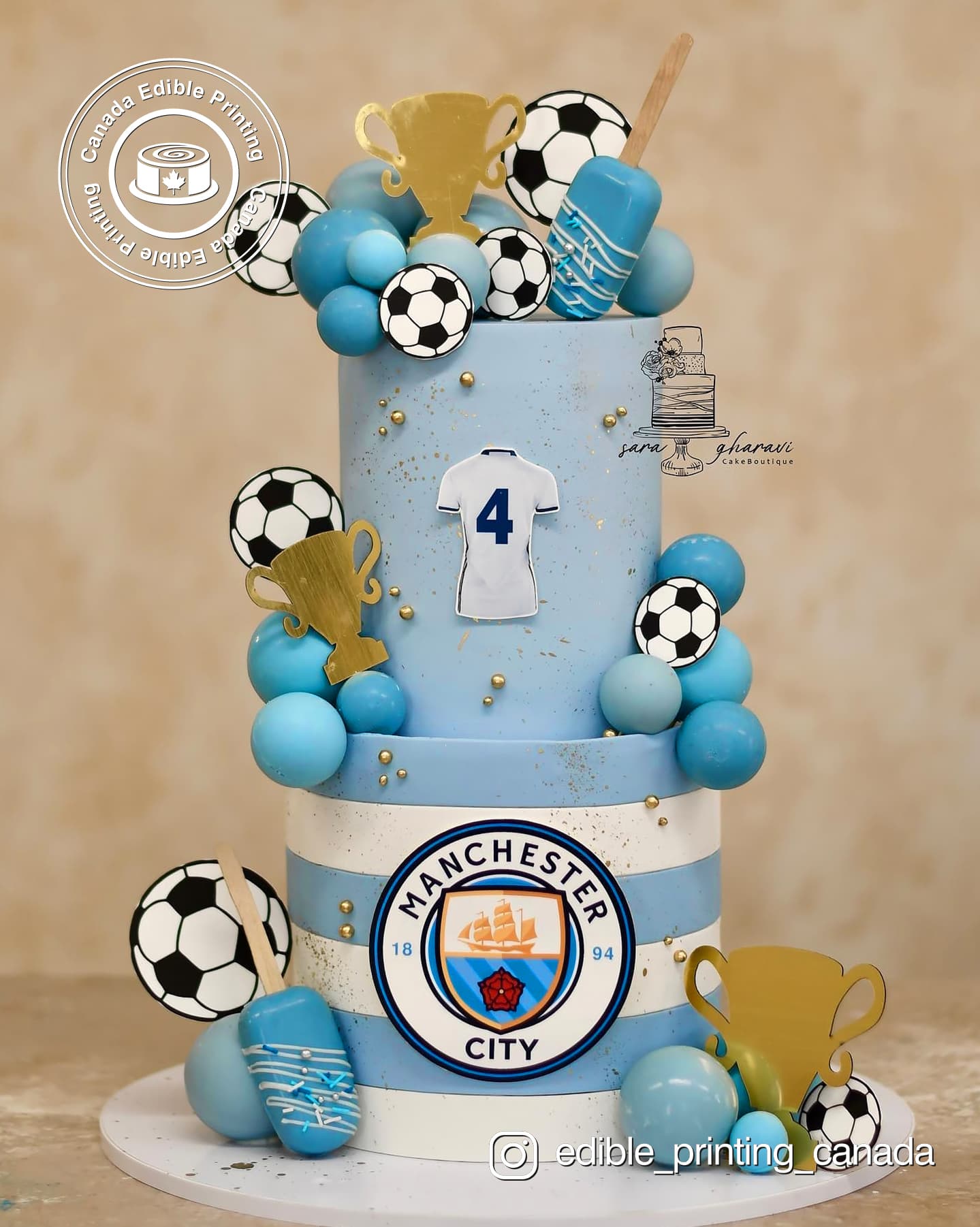 Photo and logo edible cake toppers